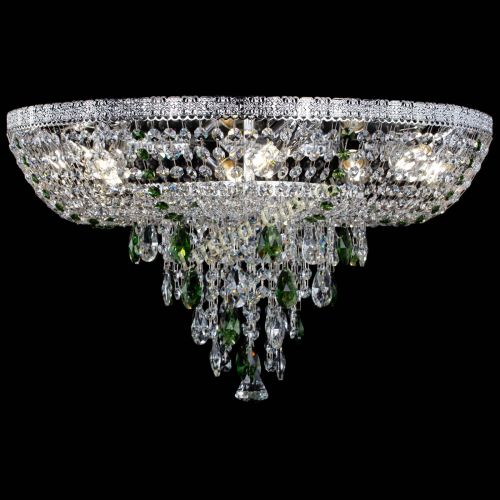 Люстра Токката Пирамида журавлик зеленая в Симферополе Гусь Хрустальный