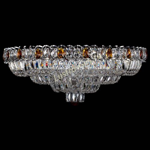 Люстра Тройное Кольцо пластинка чайная в Симферополе Гусь Хрустальный