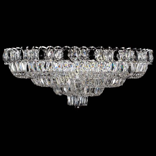 Люстра Тройное Кольцо пластинка черная в Симферополе Гусь Хрустальный