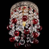 Люстра Венеция №1 шар красная в Симферополе