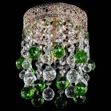 Люстра Венеция №1 шар зеленая в Симферополе