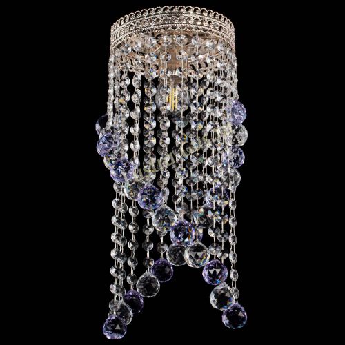 Люстра Венеция №1 Сигма фиолетовая в Симферополе Гусь Хрустальный