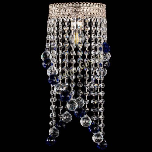 Люстра Венеция №1 Сигма синяя в Симферополе Гусь Хрустальный