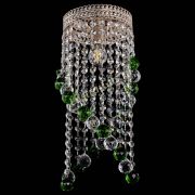Люстра Венеция №1 Сигма зеленая