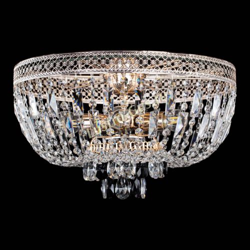 Люстра Венеция Астра черная №5 в Симферополе Гусь Хрустальный