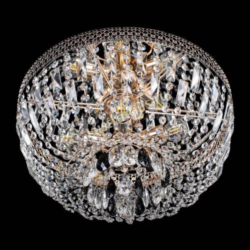 Люстра Венеция Астра черная №5 в Симферополе Гусь Хрустальный