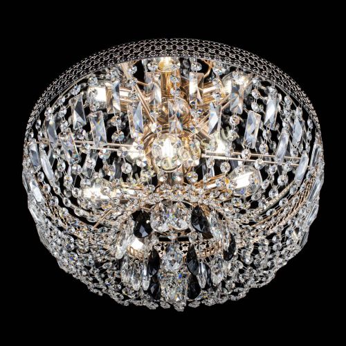 Люстра Венеция Астра черная №5 в Симферополе Гусь Хрустальный