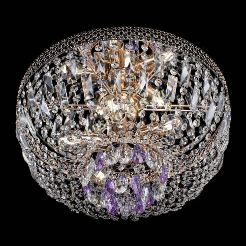 Люстра Венеция Астра фиолетовая №5 в Симферополе Гусь Хрустальный