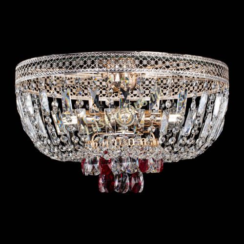 Люстра Венеция Астра красная №5 в Симферополе Гусь Хрустальный