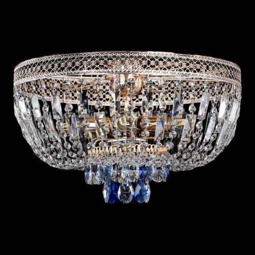 Люстра Венеция Астра синяя №5 в Симферополе Гусь Хрустальный