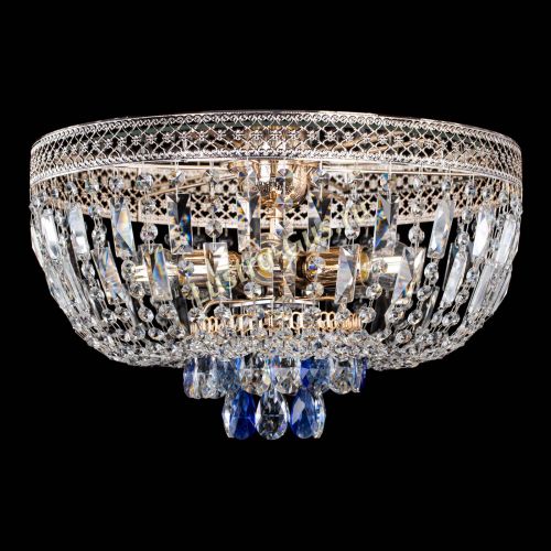 Люстра Венеция Астра синяя №5 в Симферополе Гусь Хрустальный