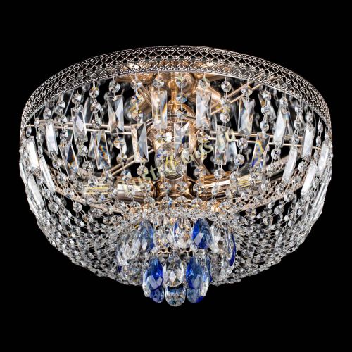 Люстра Венеция Астра синяя №5 в Симферополе Гусь Хрустальный