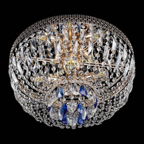 Люстра Венеция Астра синяя №5 в Симферополе Гусь Хрустальный