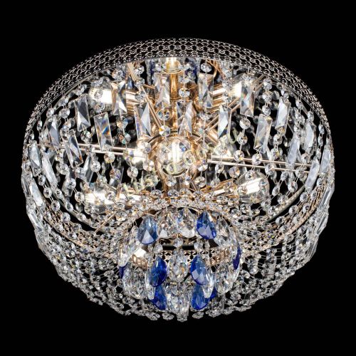 Люстра Венеция Астра синяя №5 в Симферополе Гусь Хрустальный