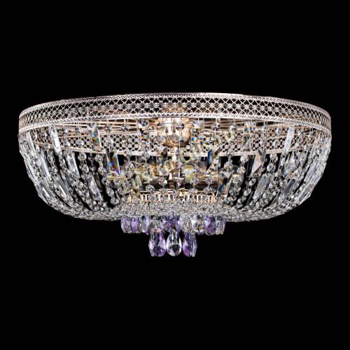 Люстра Венеция Астра №6 фиолетовая в Симферополе Гусь Хрустальный