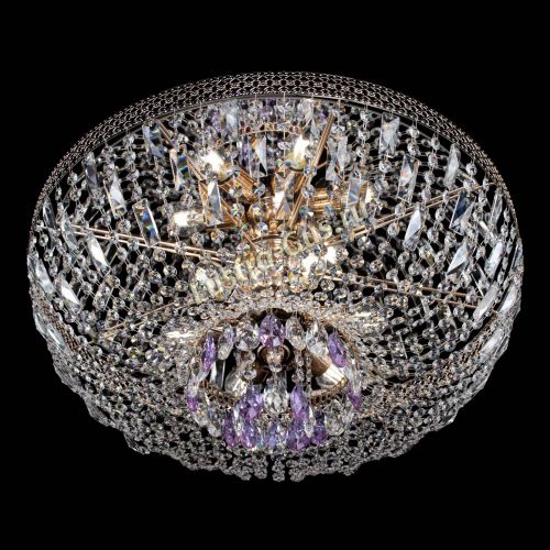 Люстра Венеция Астра №6 фиолетовая в Симферополе Гусь Хрустальный