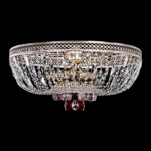 Люстра Венеция Астра №6 красная в Симферополе Гусь Хрустальный