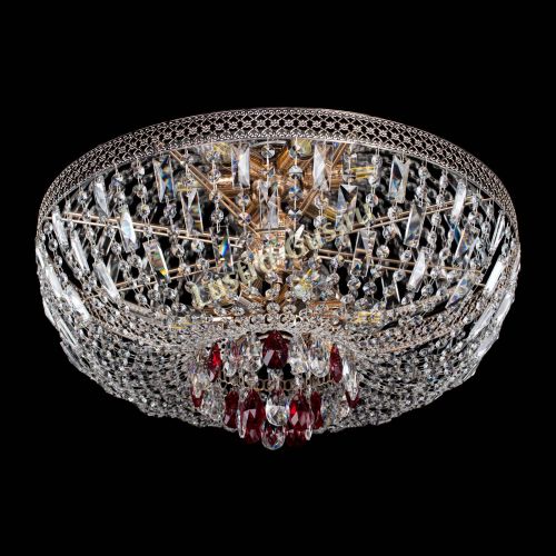 Люстра Венеция Астра №6 красная в Симферополе Гусь Хрустальный