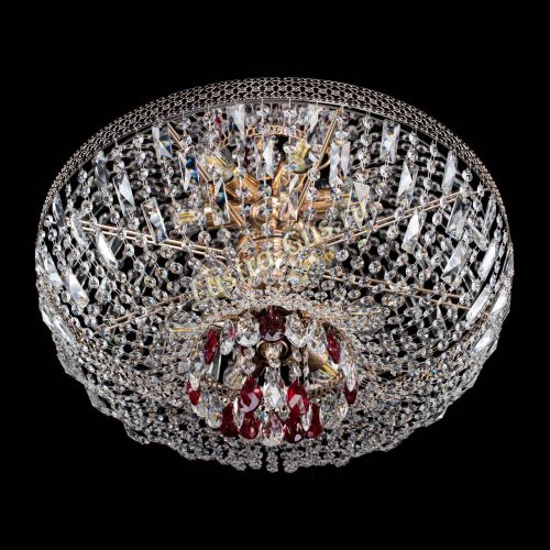 Люстра Венеция Астра №6 красная в Симферополе Гусь Хрустальный