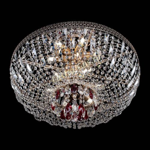 Люстра Венеция Астра №6 красная в Симферополе Гусь Хрустальный