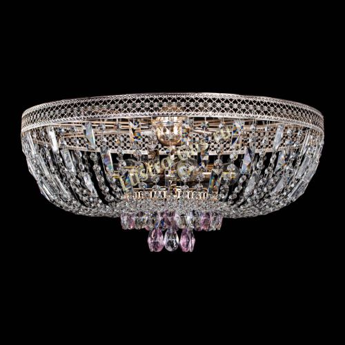 Люстра Венеция Астра №6 розовая в Симферополе Гусь Хрустальный