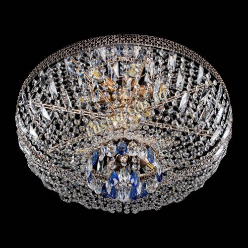 Люстра Венеция Астра №6 синяя в Симферополе Гусь Хрустальный