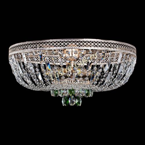 Люстра Венеция Астра №6 зеленая в Симферополе Гусь Хрустальный