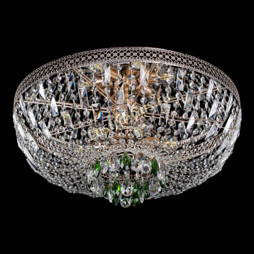 Люстра Венеция Астра №6 зеленая в Симферополе Гусь Хрустальный