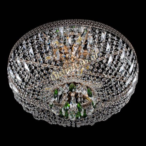 Люстра Венеция Астра №6 зеленая в Симферополе Гусь Хрустальный