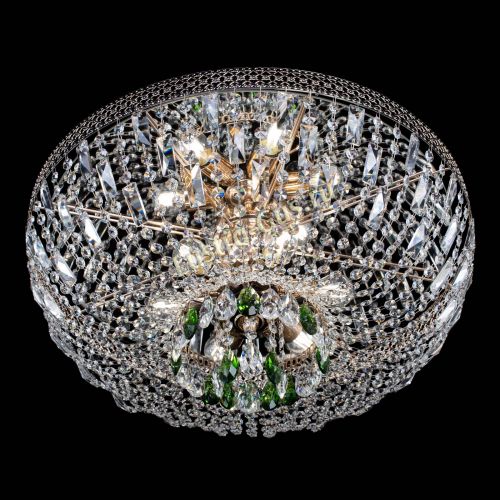 Люстра Венеция Астра №6 зеленая в Симферополе Гусь Хрустальный