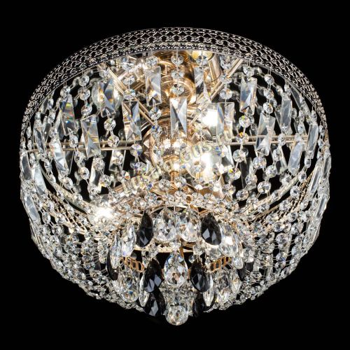 Люстра Венеция Астра №3 черная в Симферополе Гусь Хрустальный