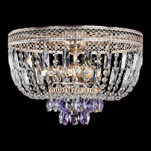 Люстра Венеция Астра №3 фиолетовая в Симферополе Гусь Хрустальный