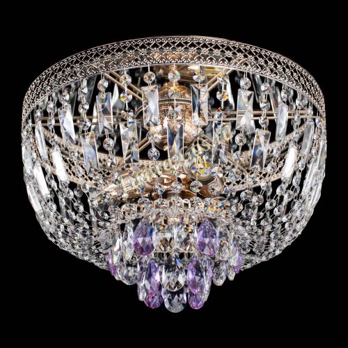 Люстра Венеция Астра №3 фиолетовая в Симферополе Гусь Хрустальный