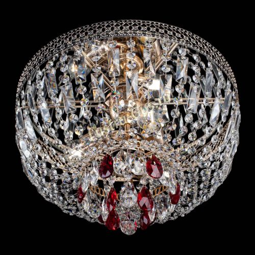 Люстра Венеция Астра №3 красная в Симферополе Гусь Хрустальный