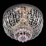 Люстра Венеция Астра №3 розовая в Симферополе