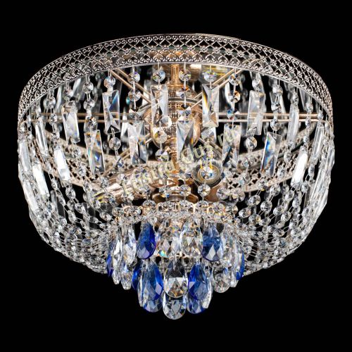 Люстра Венеция Астра №3 синяя в Симферополе Гусь Хрустальный