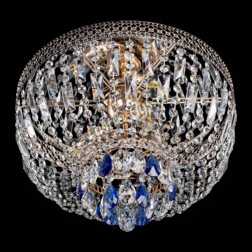 Люстра Венеция Астра №3 синяя в Симферополе Гусь Хрустальный