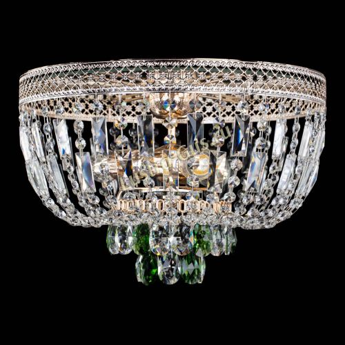 Люстра Венеция Астра №3 зеленая в Симферополе Гусь Хрустальный