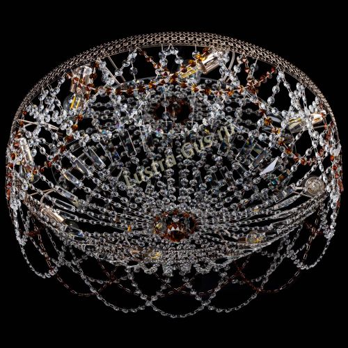 Люстра Венеция Ажур чайная в Симферополе Гусь Хрустальный