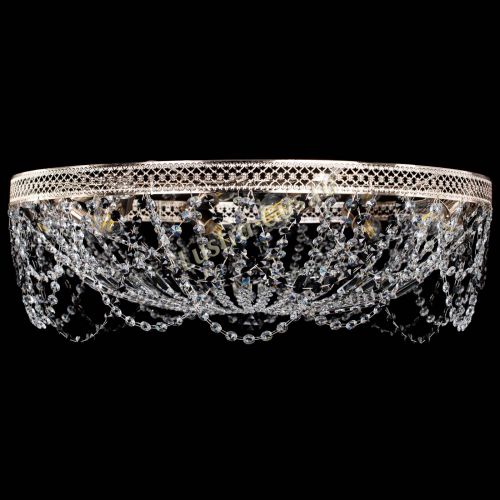 Люстра Венеция Ажур черная в Симферополе Гусь Хрустальный