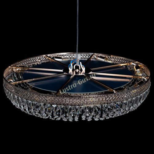 Люстра Венеция двойное кольцо №8 в Симферополе Гусь Хрустальный