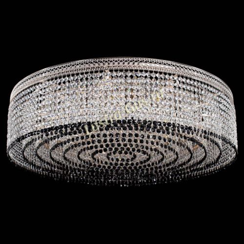 Люстра Венеция Капель №10 оптикон черная в Симферополе Гусь Хрустальный