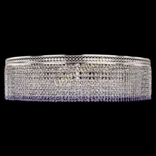 Люстра Венеция Капель №10 оптикон фиолетовая в Симферополе Гусь Хрустальный