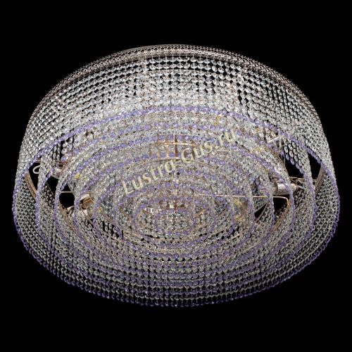 Люстра Венеция Капель №10 оптикон фиолетовая в Симферополе Гусь Хрустальный