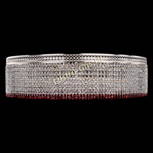 Люстра Венеция Капель №10 оптикон красная в Симферополе Гусь Хрустальный