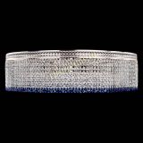 Люстра Венеция Капель №10 оптикон синяя в Симферополе