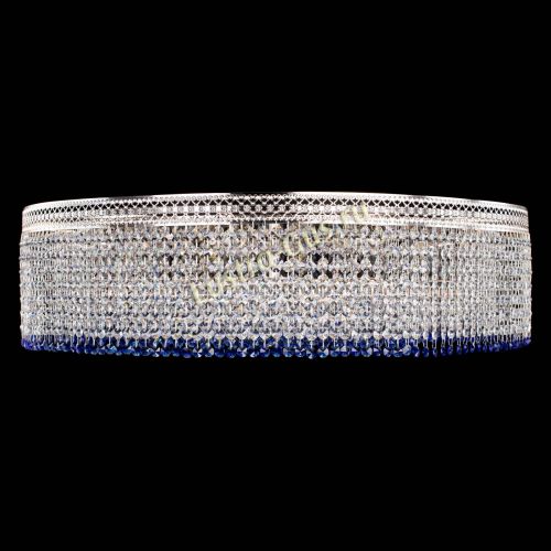 Люстра Венеция Капель №10 оптикон синяя в Симферополе Гусь Хрустальный