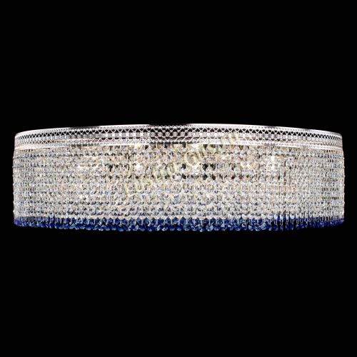 Люстра Венеция Капель №10 оптикон синяя в Симферополе Гусь Хрустальный