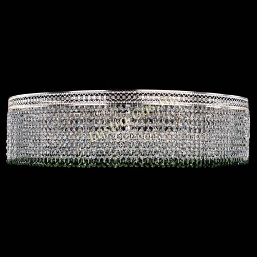 Люстра Венеция Капель №10 оптикон зеленая в Симферополе Гусь Хрустальный