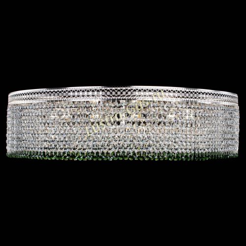 Люстра Венеция Капель №10 оптикон зеленая в Симферополе Гусь Хрустальный